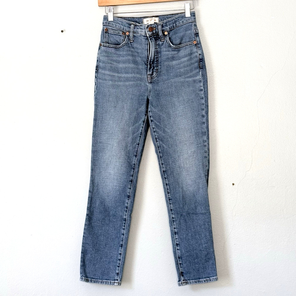 Madewell Jeans Womens Size 25 Perfect Vintage Crop Jean Classic High Rise